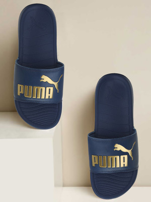 PUMA Men Popcat 20 one8 Slides(Blue , 9)
