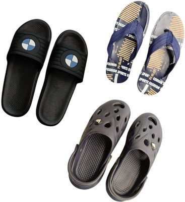 BLIBBERS Men Slippers(Multicolor , 9)