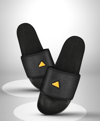 ADIDAS Men Slides(Black , 8)