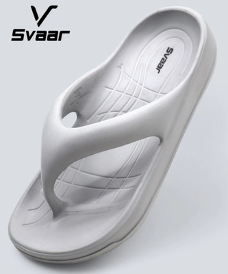 Svaar Men NewlyLaunch|Classic Soft|Cushion|Comfortable|Premium|Stylish Slippers(Grey , 8)