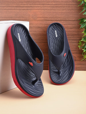 Onsole Men Flip Flops(Navy , 7)
