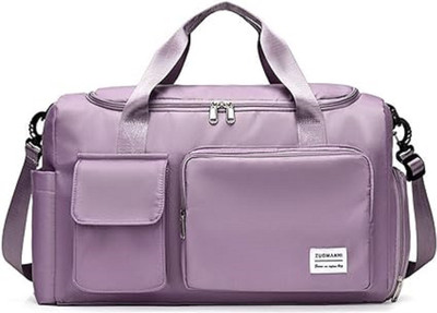 Sapetro Premium Purple Duffel Bag for men and women Small Travel Bag(Purple)