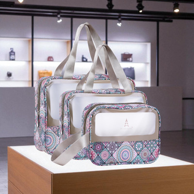 Parisal One Set, Endless Styles – Premium 3-in-1 Bag Collection Small Travel Bag  - Large , Medium , Small(Multicolor, White)