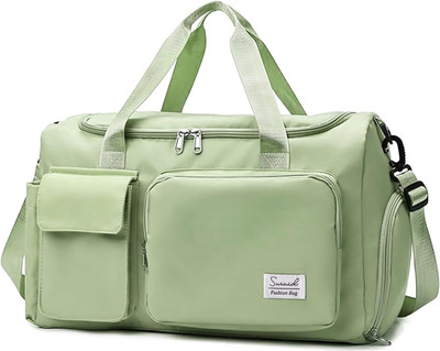 Sapetro Premium Green Duffel Bag for men and women Small Travel Bag(Green)