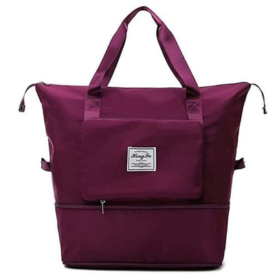 Everglow FOLDABLE TRAVEL BAG Small Travel Bag(Red)