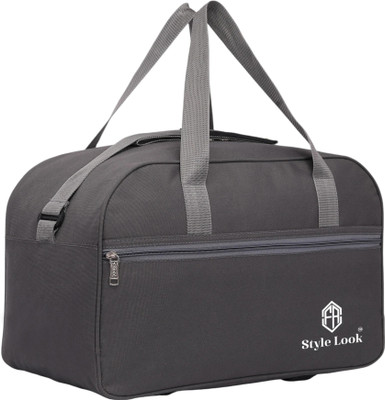 Style look 45L Duffel Bag -medium bag /luggage bag/ small travel bags -, Grey Small Travel Bag  - FREE SIZE(Grey)