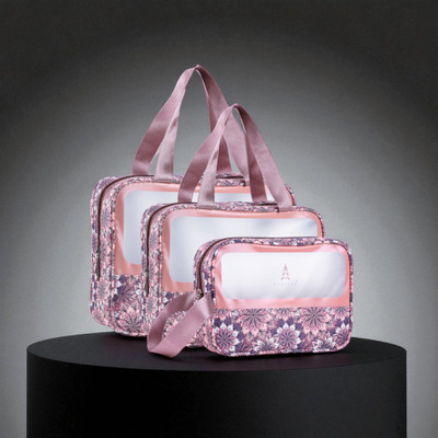 Parisal One Set, Endless Styles – Premium 3-in-1 Bag Collection for Every Look Small Travel Bag  - Large , Medium , Small(Tan, White)