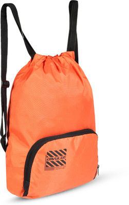 divulge Meteor Drawstring Bag Daypack, Drawstring bag, Sport Bag 19 Liters 18 L Backpack(Orange)
