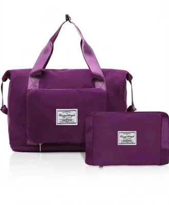 ZARWAR Foldable Travel Small Travel Bag  - Large(Purple)