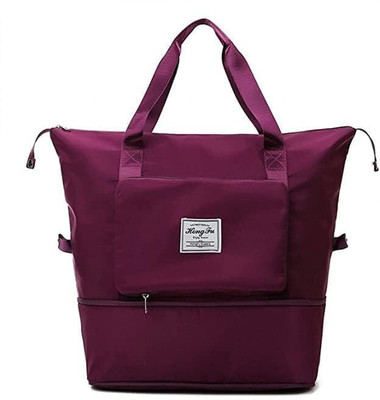 Everglow FOLDABLE TRAVEL BAG Small Travel Bag(Red)