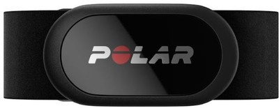 Polar H10 Heart Rate Monitor Chest Strap (M-XXL) (Black)(Black Strap, Size : M - XXL)