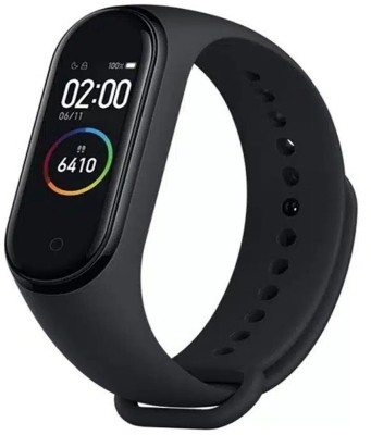 FRONY CAN_273L_M4 Smart band compatiable with all Smartphones(Black Strap, Size : Free Size)