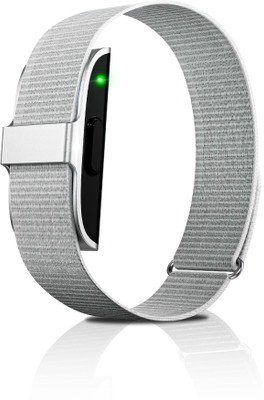 Alti Pace Fitness Band 1 – Smart Band Health & Activity Tracker with App(Silver Strap, Size : Free)
