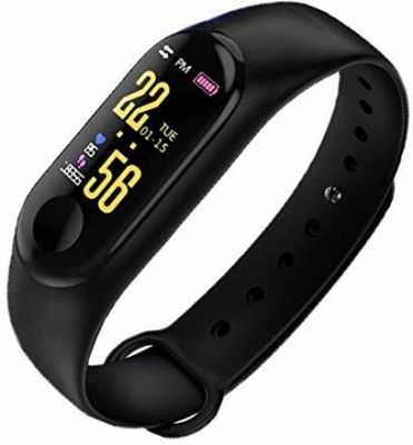 FRONY DZQ_156R_M3 Smart band compatiable with all Smartphones(Black Strap, Size : Free Size)