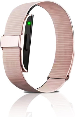 Alti Pace Fitness Tracker Band – Smart Health Band Activity Tracker with Lifetime Free App(Pink Strap, Size : Free Size)
