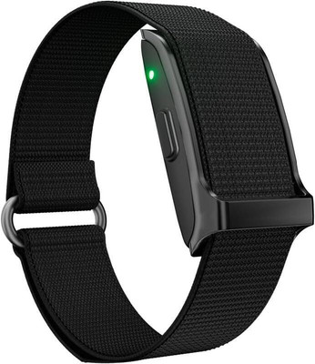 StyleOxx Q2 Fitness Tracker, Heart Rate Tracking, Sleep & Stress Tracking with Free App(Black Strap, Size : 25Cm)
