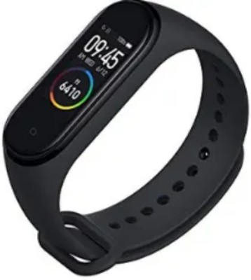SYARA M4_Q_212_Fitness Band Smart Watch Y68 Water Proof Full Touch with Workout Mode's(Black Strap, Size : Free Size)