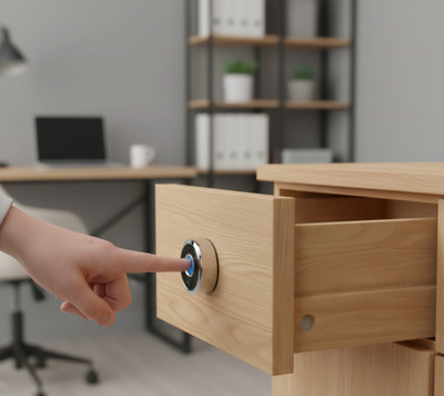 JustTap DFL01 Smart Door Lock(Black)