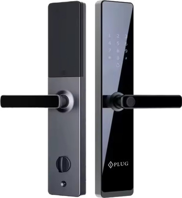 iPlug Smart Door Lock i-05 |6-Way Unlocking |WiFi Mobile App | OTP Access |Fingerprint Smart Door Lock
