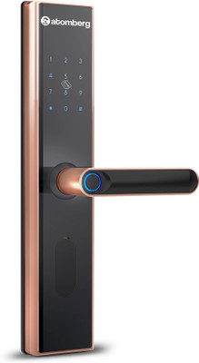 Atomberg SL1|6 Ways Unlocking |Fingerprint 5 SS Bolt | Free Installation Smart Door Lock