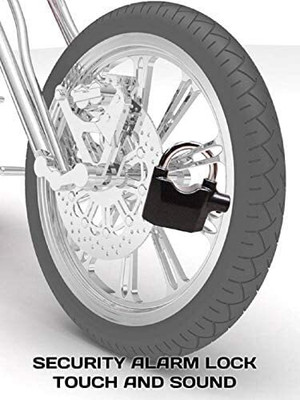 BINKS TRADERS BIKE ALARM LOCK 01 Disc Lock, Pad Lock, Wheel Lock, U Lock, Quick Release Lock(Black)