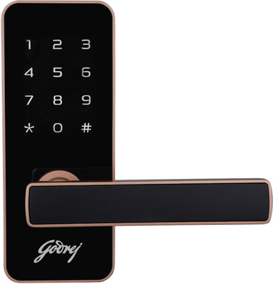 Godrej Locks Catus Touch I Smart Digital Lock for Wooden Door I 2 in 1 Access I 3 Yr Warranty Smart Door Lock