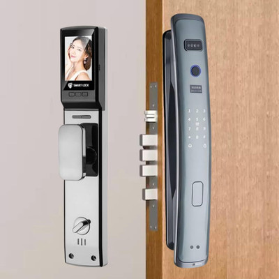 GOLENS X58 Smart Lock 8 Ways Unlocking |3D Face ID| Fingerprint | Mobile App | RFID Card | PIN | OTP |Key Smart Door Lock