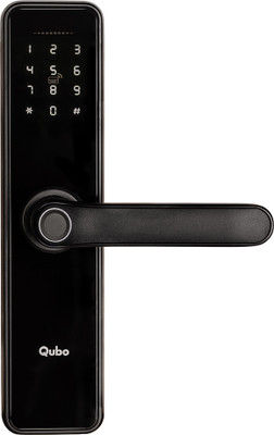 Qubo Essential Lock By HERO GROUP 5-Way Unlocking Fingerprint Pincode Mobile App Smart Door Lock For Rs. 5271 @ 74 %