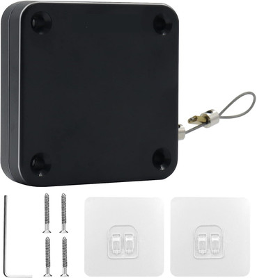 SKYZONE Automatic Sensor Closer, Punch Free Residential Commercial Auto Closer Smart Door Lock