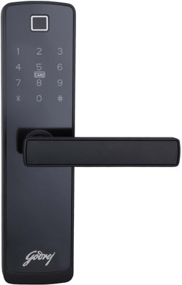 Godrej Locks Catus Connect I Smart Digital Lock for Wooden Door | 5 in 1 Access I 3 Bolts Smart Door Lock