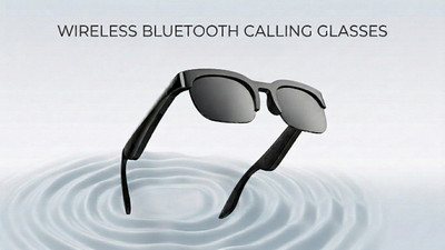 4BT Open Ear Bluetooth Audio Smart Glasses(BLACK)