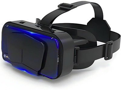 Nizix Virtual Reality Headset 3D, 360° View, Blue Light Filter, Adjustable Fit(Smart Glasses, Compatible With All Smartphones)