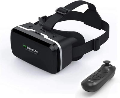 IBS HD Virtual Reality Headset w/Controller/Gamepad,VR Headsets for iPhone/Android(Smart Glasses, BLACK)