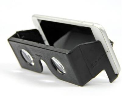 DOMO nHance VRF1 Virtual Reality 3D and Video Headset for Smart Phones upto 6.5 inch