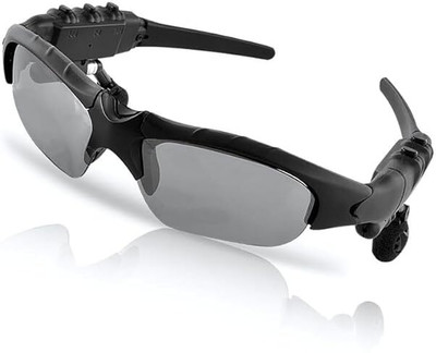 ZARRY Wireless Bluetooth MP3 Smart Sunglasses Music Handsfree Headset Sunglasses_003(Smart Glasses, Black)