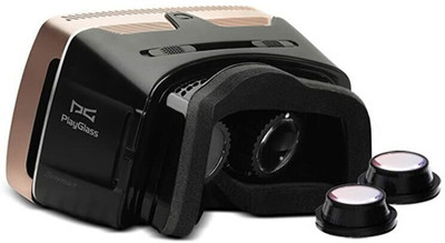 IBS Original VR Pro Shinecon Virtual Reality 3D Glasses Headset VRBOX Head Mount(GOLDEN HAZE)