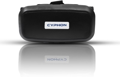 Vesha Apparel Cyphon vr Gamer+ virtual reality headset 3d vr box for smartphones(Smart Glasses, Black)
