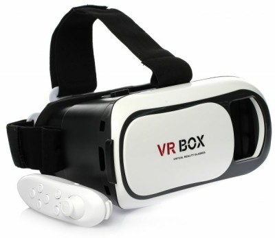 IBS Original VR Pro Shinecon Virtual Reality 3D Glasses Headset VRBOX Head Mount(Smart Glasses, bone white)