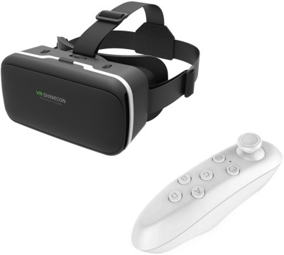 IBS Original VR Pro Shinecon Virtual Reality 3D Glasses Headset VRBOX Head Mount(Smart Glasses, RAVEN BLACK)