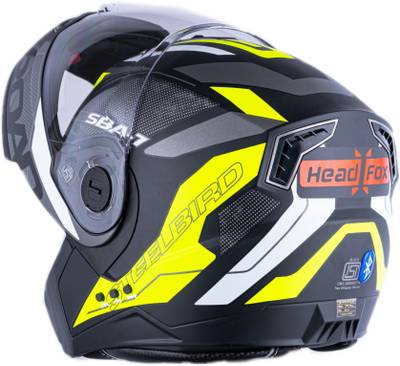 Headfox smart 2025 bluetooth motorbike helmet