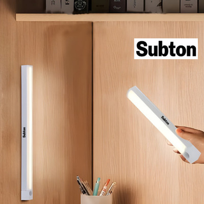 subton (2 Pack) Premium 20 CM Under Cabinet Motion Sensor Lights Wireless 40 Led Lights Motion Sensor Light