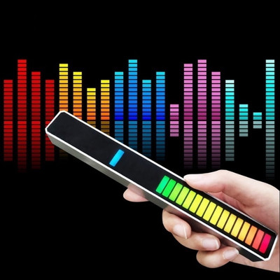 RHONNIUM RGB Music Sensing Light Bar 32 Bit Rhythm Light Smart Sensor Light