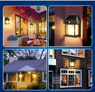 Aartronics olar Motion Sensor Light for Outdoor Wall, Garden, Balcony – Auto On/Off LED Motion Sensor Light