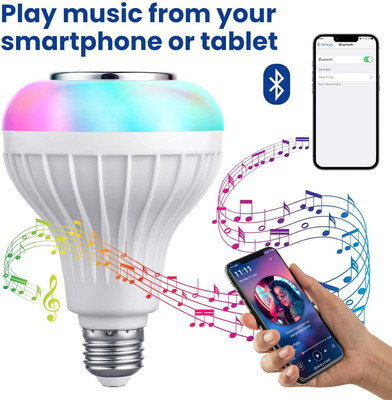 ASTOUND Wireless Bulb With Speaker And Remote Disco Light Smart Bulb