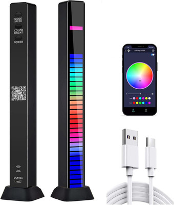 ASTOUND RGB Voice-Activated Music Ambient LED Lamp Bar Smart Sensor Light