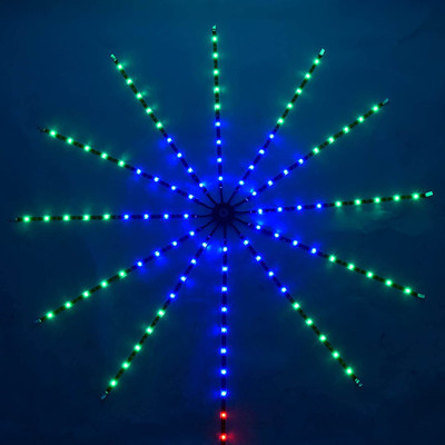TRP Traders Fireworks LED Strip Lights, Smart Dreamcolor Firework Lights Remote/APP Control Light Strip