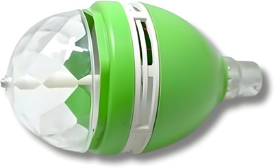 WBD 360 Degree Rotating Crystal LED Bulb Magic Disco Bulb Light For Party & Home Smart Bulb