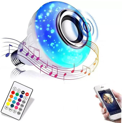 G2L Color lights for Home,Speaker Bulb Party Lights, Remote Controlled Smart Bulb
