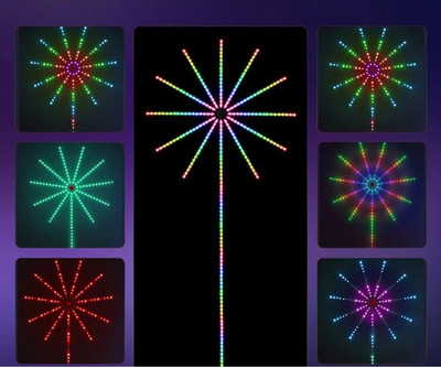 WunderVoX Firework LED Light for Living Room Light Strip