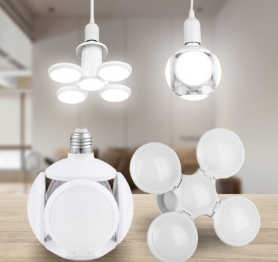 Nirvair 40 W Basic Decorative B22 LED Bulb(White)